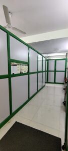 Patient's waiting area of Siddiqui Hijama Herbal Clinic